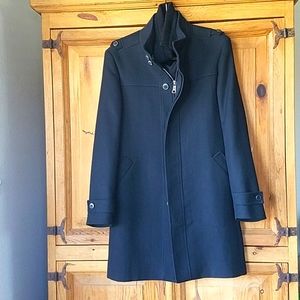 Zara Man lined pea coat